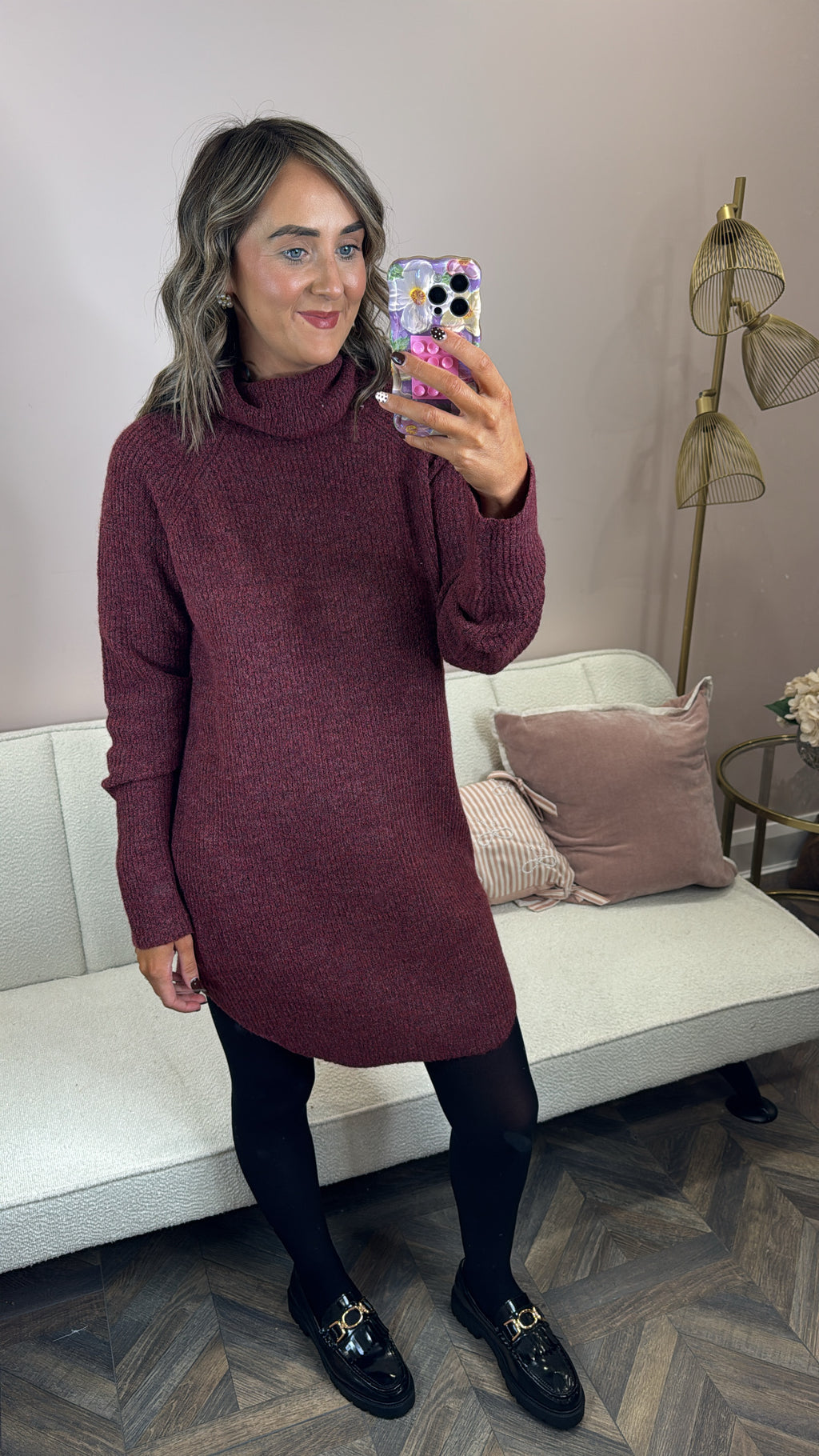 The Aubrey Jumper dress