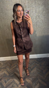 The Lauryn Skirt and Waistcoat Set