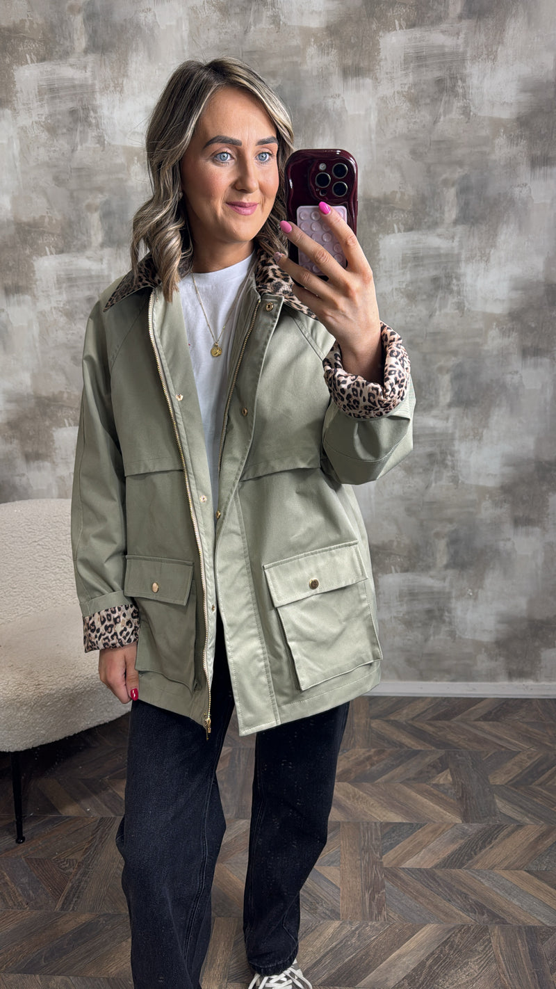 The Serena Jacket- Green