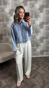 The Summer Trousers white