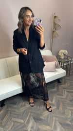 The Sage Skirt Black