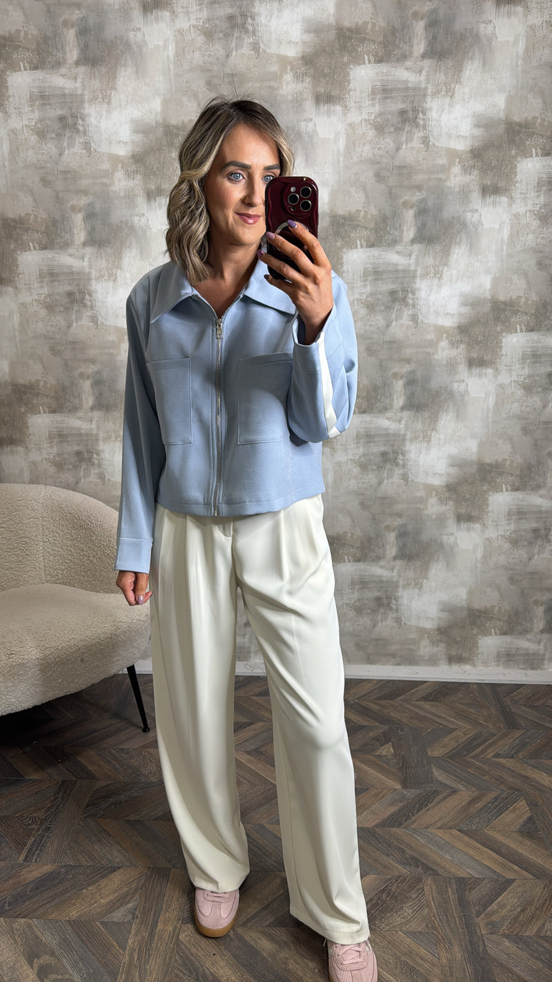 The Summer Trousers white