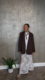 The Sage Skirt White