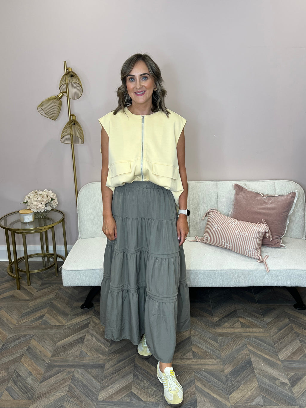 The Ana Sleeveless jacket