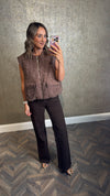 The Shannon Sleeveless Jacket