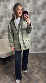 The Serena Jacket- Green