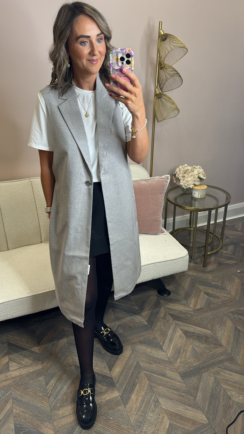 The Denise Sleeveless Jacket