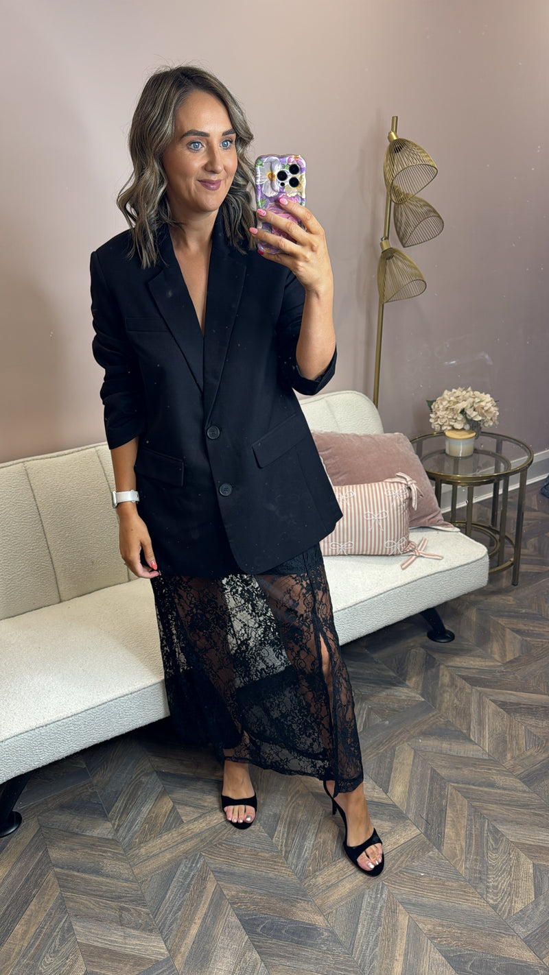 The Sage Skirt Black