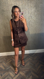 The Lauryn Skirt and Waistcoat Set