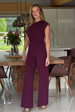 The Donna Jumpsuit Burgundy
