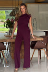 The Donna Jumpsuit Burgundy