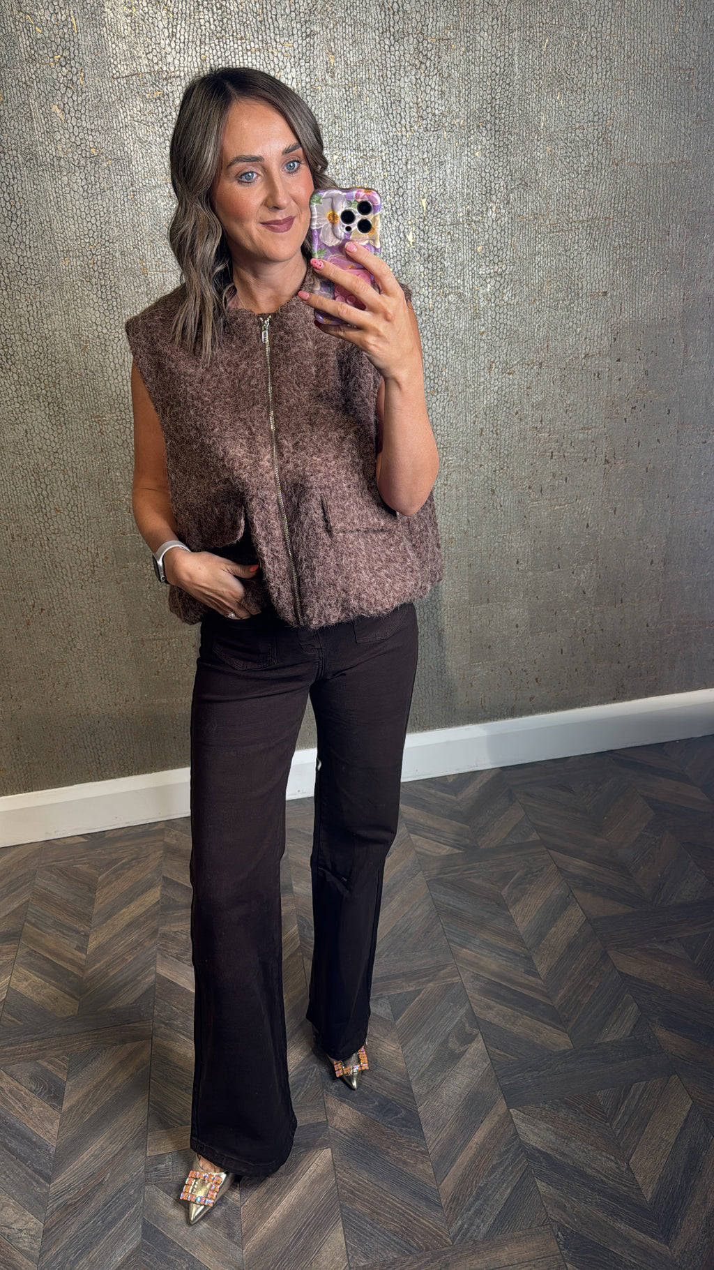 The Shannon Sleeveless Jacket