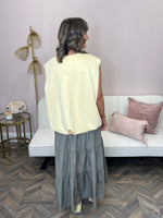 The Ana Sleeveless jacket