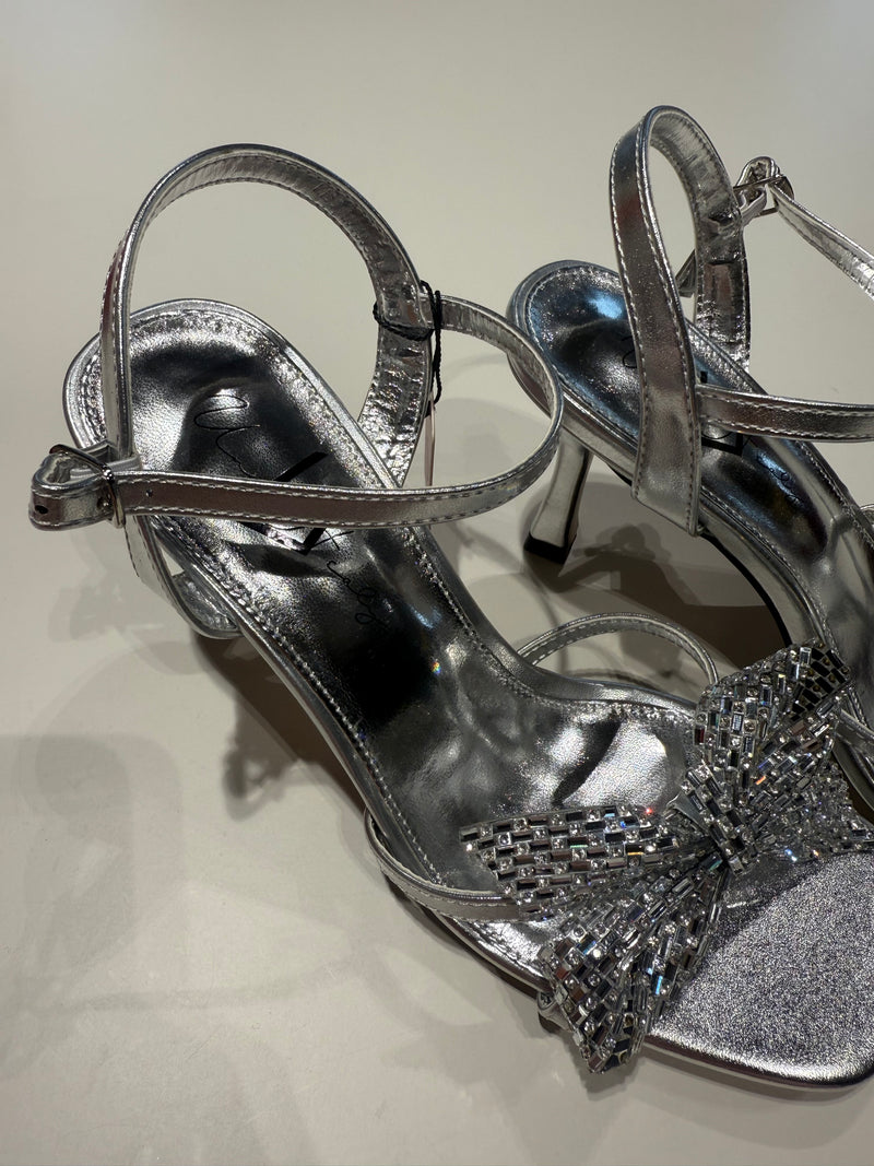 Kiss and angel- Chrome Dazzle Heels