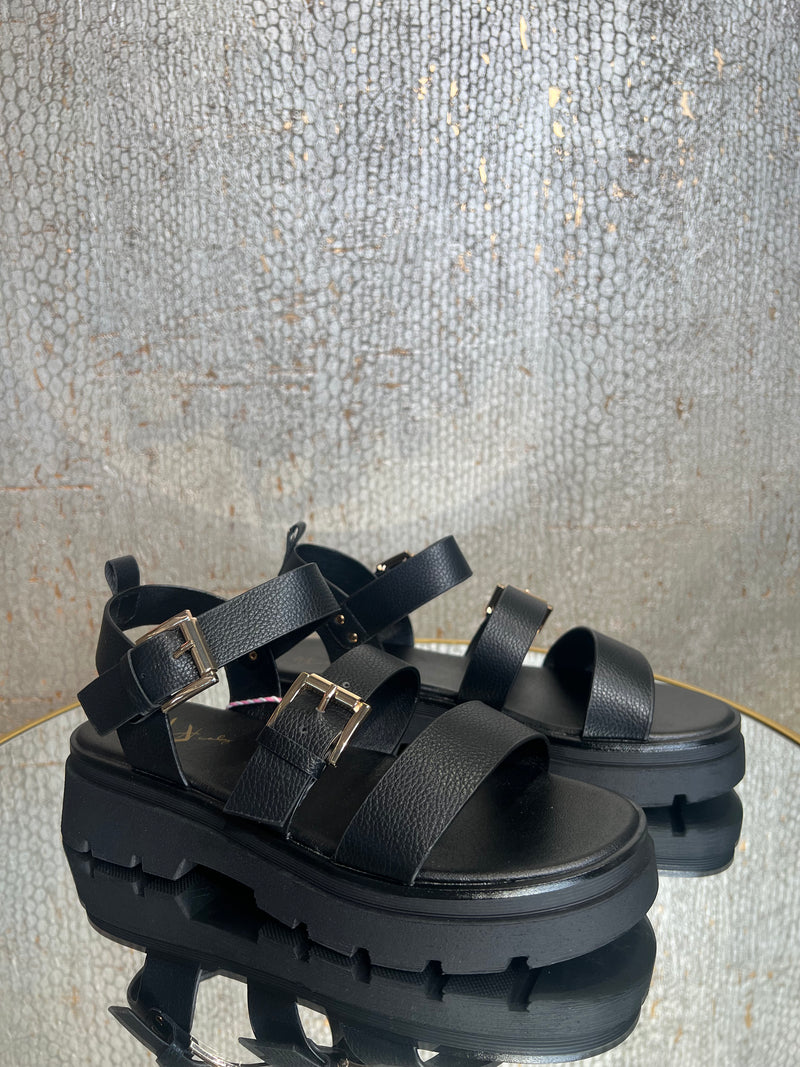 Something- vinyl sandals